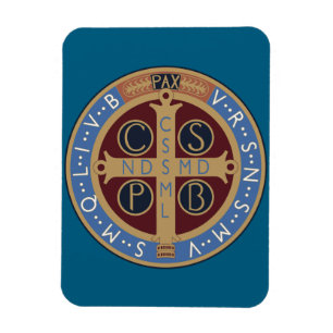 Magnet Flexible Médaille de saint Benoît