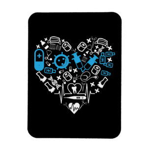Magnet Flexible Médecine - Coeur de l'équipement médical