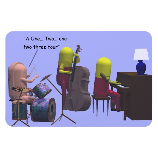 Magnet Flexible Médecine - Pratiquer la médecine - (Horizontal)