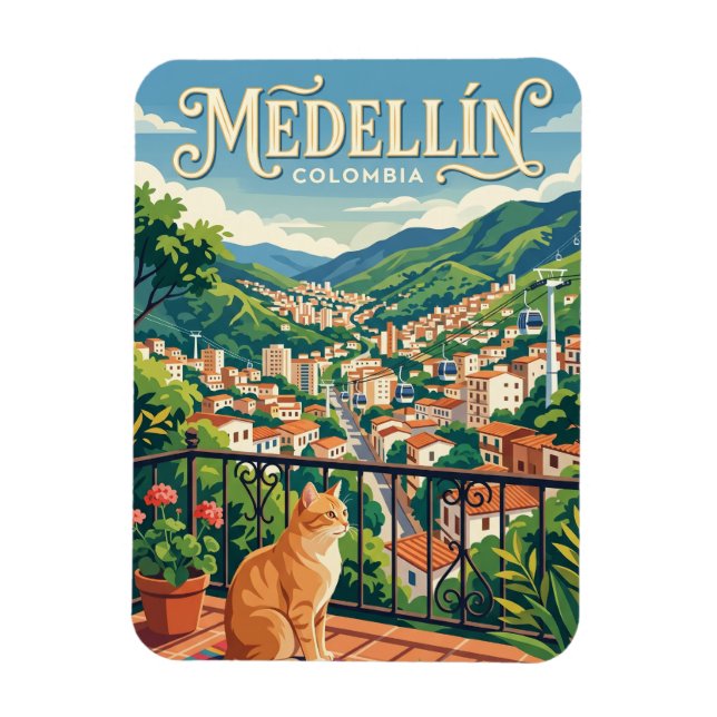 Magnet Flexible Medellín Colombie (Vertical)