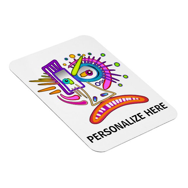 MAGNET FLEXIBLE MÉÉMOGIE EMOJI DE TRIBAL FROWNIE (Côté Droit)