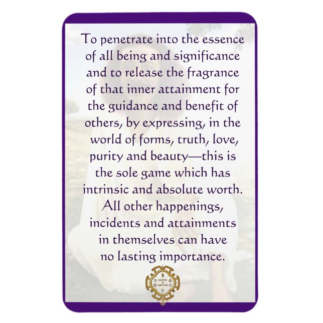 Magnet Flexible Meher Baba Game (Vertical)