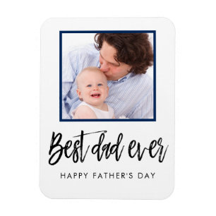 Magnet Flexible Meilleur cadeau papa Ever pour papa cadeaux de Fêt