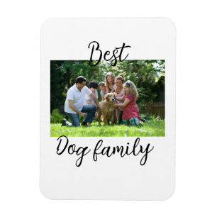 Magnet Flexible Meilleur chien famille maman papa animal ami anima