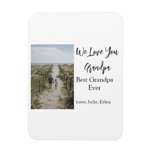 Magnet Flexible meilleur grand-père toujours grands-parents cadeau