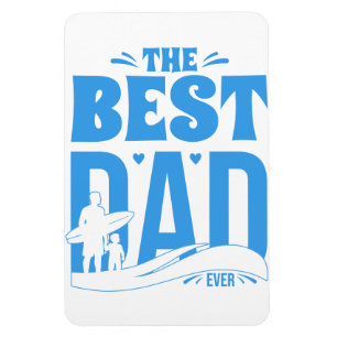 Magnet Flexible Meilleur Papa de Tous les Temps