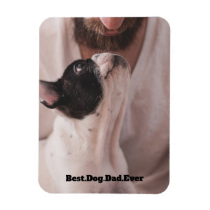Magnet Flexible Meilleur père de chien jamais