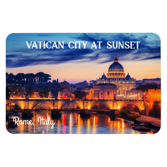 Magnet Flexible Meilleurs endroits tranquilles en italie (Horizontal)