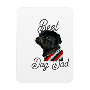 Magnet Flexible Meilleurs parents grands-parents de papa de chien