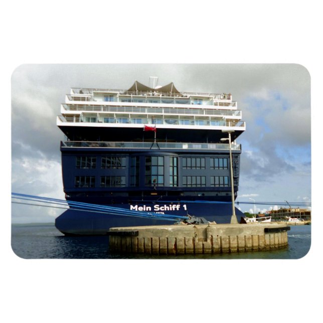 Magnet Flexible Mein Schiff 1 Stern (Horizontal)