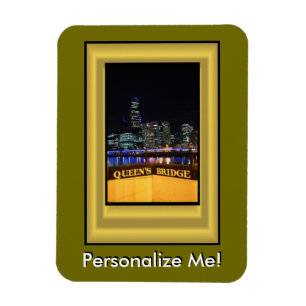 Magnet Flexible Melbourne Australie CBD Night Lights