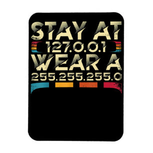 Magnet Flexible Mème Ingénieur De Codage Drôle Séjour À 127.0.0.1