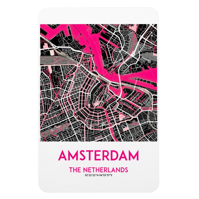 MAGNET FLEXIBLE MÉMOIRE AMSTERDAM (Vertical)