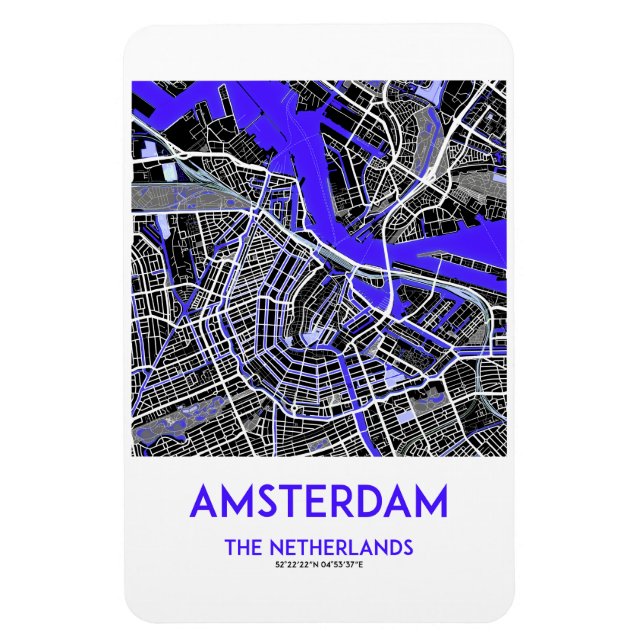 MAGNET FLEXIBLE MÉMOIRE AMSTERDAM (Vertical)