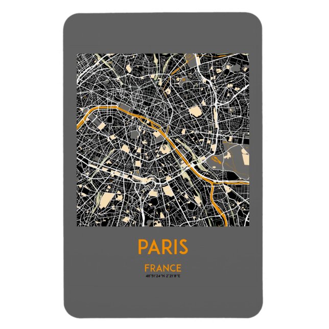 MAGNET FLEXIBLE MÉMOIRE DE PARIS (Vertical)