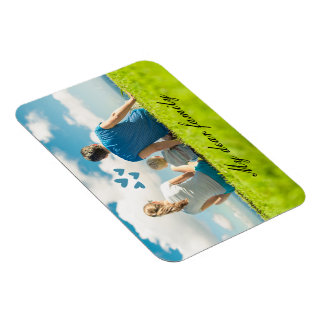 Magnet Flexible Mémoire de photo mignonne personnalisée avec texte