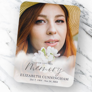 Magnet Flexible Mémorial dans les nuages de mémoire amoureux Photo