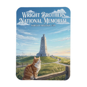 Magnet Flexible Mémorial national des frères Wright États-Unis
