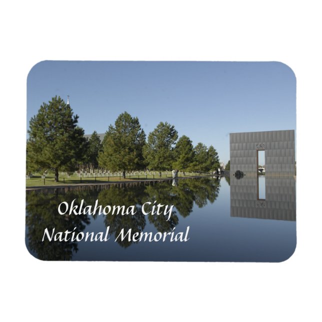 Magnet Flexible Mémorial national d'Oklahoma City, Oklahoma (Horizontal)