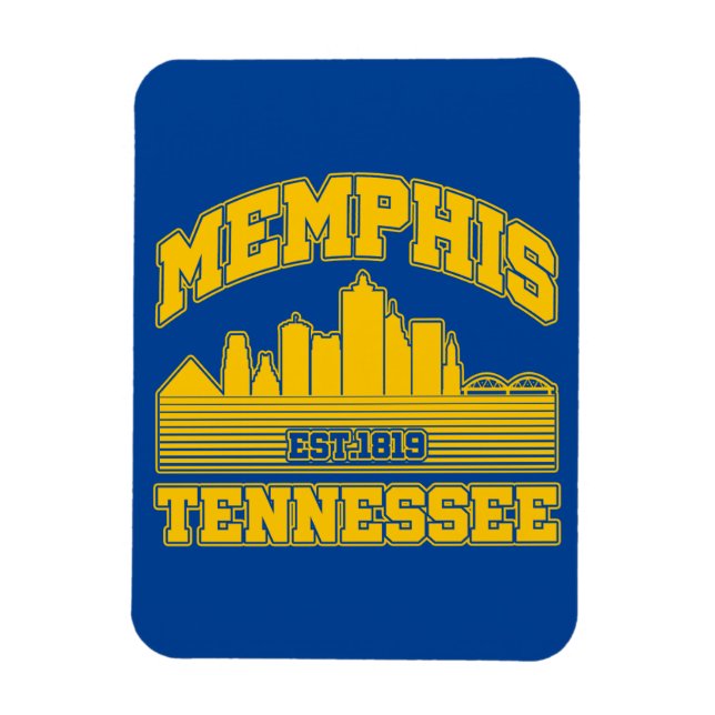 Magnet Flexible Memphis, Tennessee (Vertical)