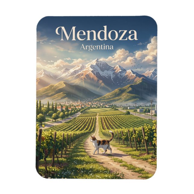 Magnet Flexible Mendoza Argentine (Vertical)