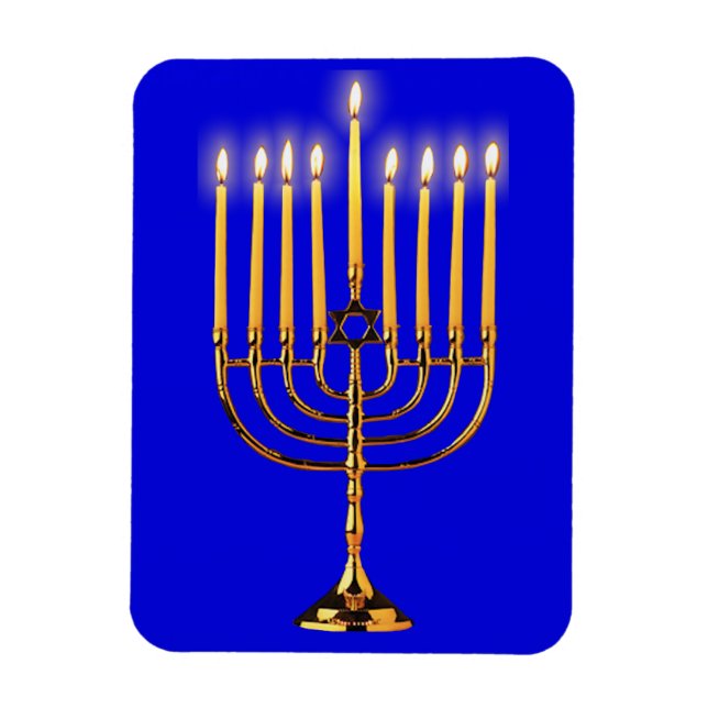 Magnet Flexible Menorah (Vertical)