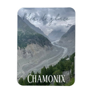 Magnet Flexible Mer de glacé, Chamonix, Mont Blanc, Alpes français