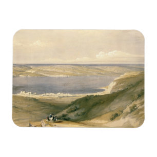 Magnet Flexible Mer de la Galilée ou du Genezareth, regardant ver