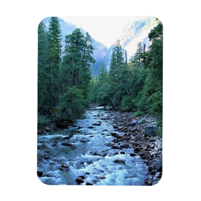 Magnet Flexible Merced River près de Happy Isles, Yosemite, CA (Vertical)