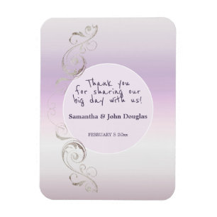 Magnet Flexible Merci de lavande frais