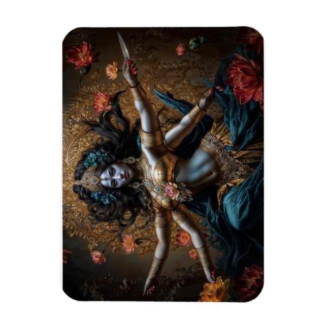 Magnet Flexible Mère des Trois Mondes Déesse Kali (Vertical)