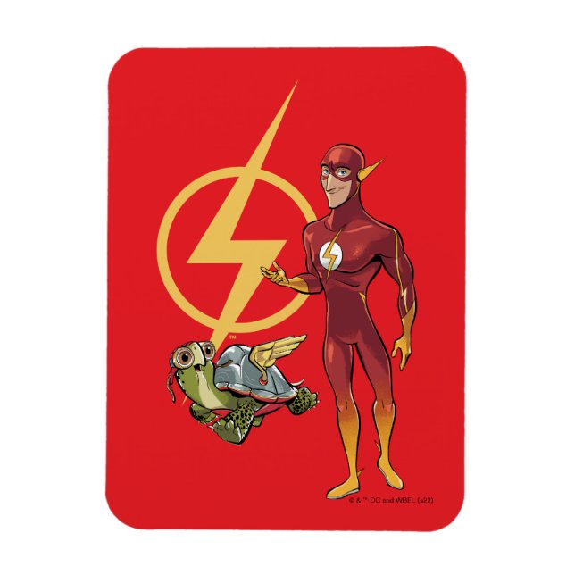 Magnet Flexible Merton et le Flash (Vertical)