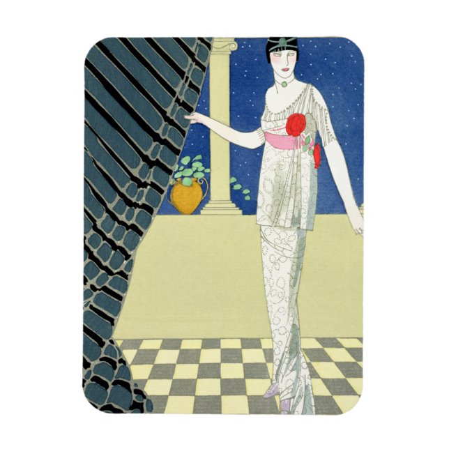Magnet Flexible Mes invités ne sont pas arrivés, illustration d'un (Vertical)