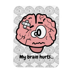 Magnet Flexible Mes maux de cerveau