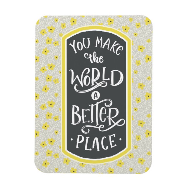 Magnet Flexible Message d'appréciation 3" x 4" Aimant photo flexib (Vertical)