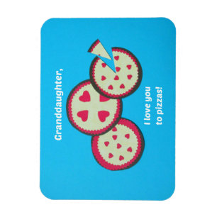 Magnet Flexible Message humoristique Valentine pour Grandgirl