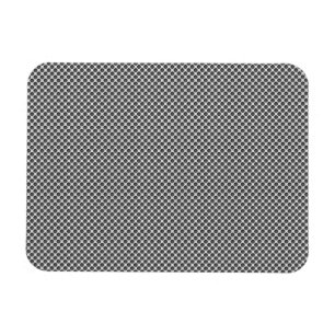 Magnet Flexible Métal Argent Avec Trous Motif