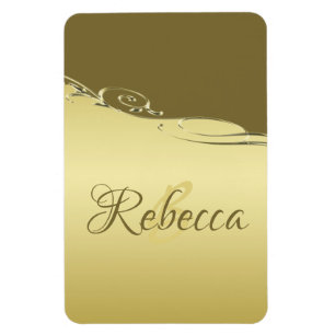 Magnet Flexible Métal or de luxe décoratif sur or militaire