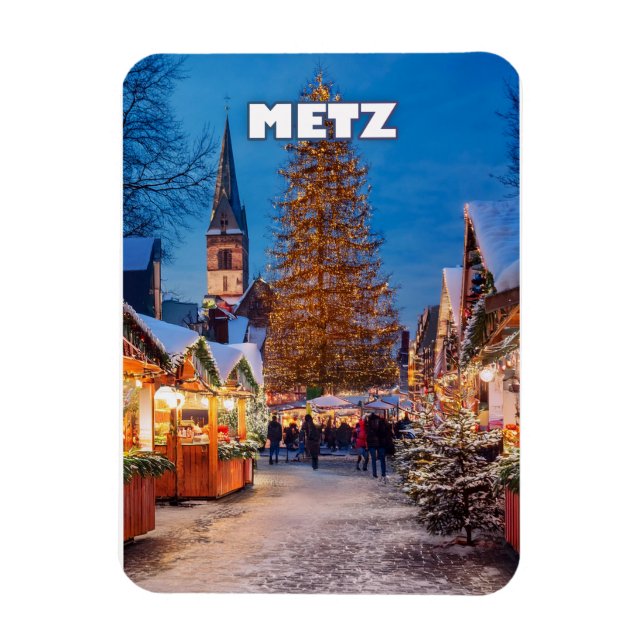Magnet Flexible Metz Christmas Magic (Vertical)