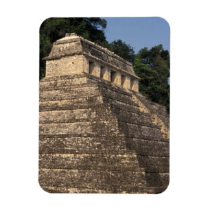 Magnet Flexible Mexique, province de Chiapas, Palenque. Temple de