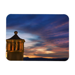 Magnet Flexible Mexique, San Miguel de Allende. Coucher de soleil 