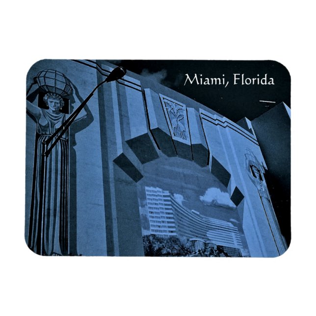 Magnet Flexible Miami, Floride (Horizontal)