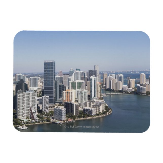 Magnet Flexible Miami Skyline 3 (Horizontal)