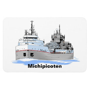 Magnet Flexible Michipicoten, cargo des Grands Lacs