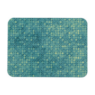 Magnet Flexible Micro-points jaunes sur Grunge Blue
