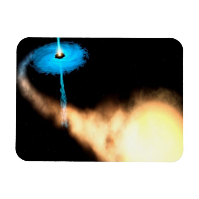 Magnet Flexible Microquasar Découvert dans notre Galaxie (Horizontal)