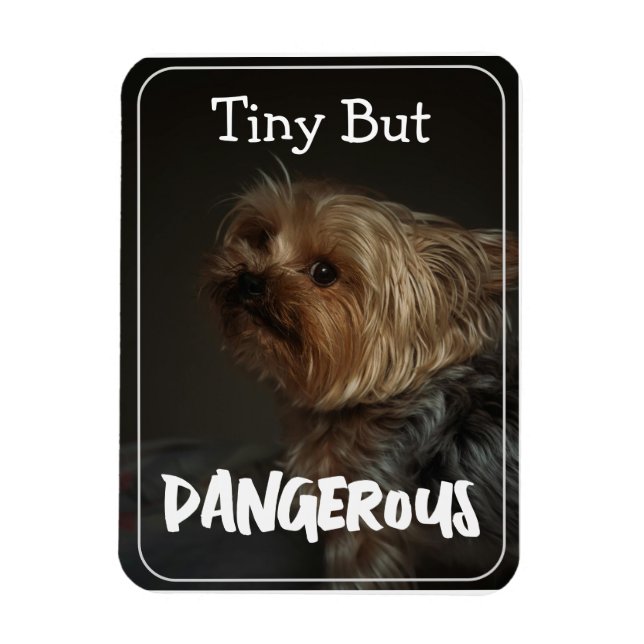 Magnet Flexible Mignon Personnalisé Terrier Maman Chien Animal de  (Vertical)
