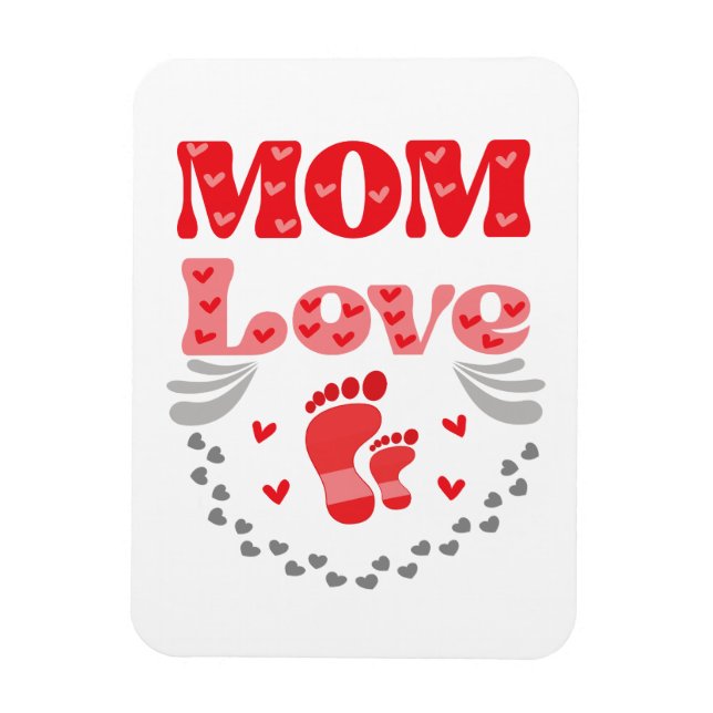 Magnet Flexible Mignonne Maman Amour (Vertical)