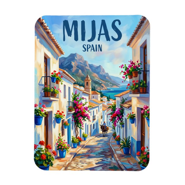 Magnet Flexible Mijas Espagne (Vertical)