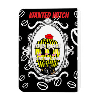 Magnet Flexible Mikitiez halloween espresso sorcière café